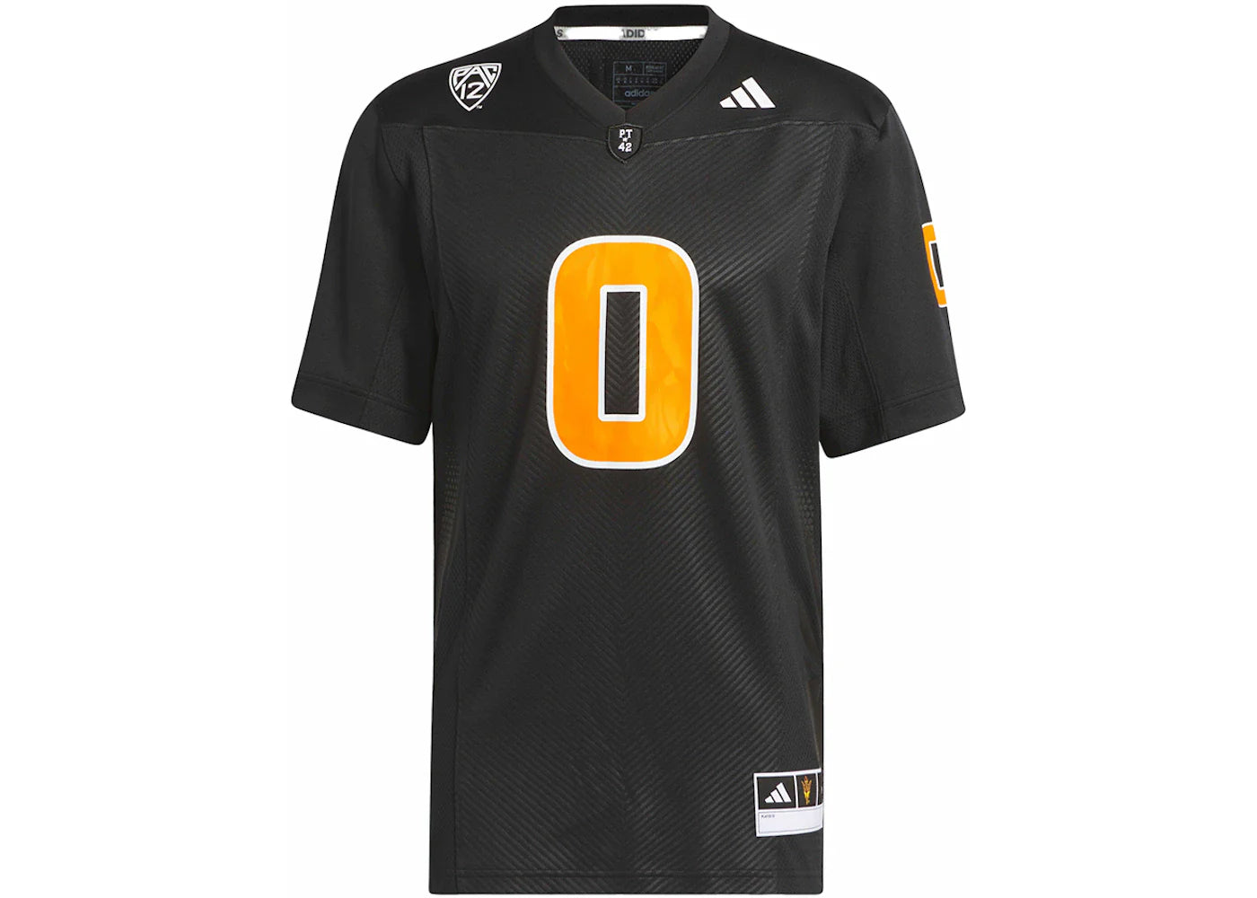adidas Arizona State Football Off-Field Ghost Jersey Black