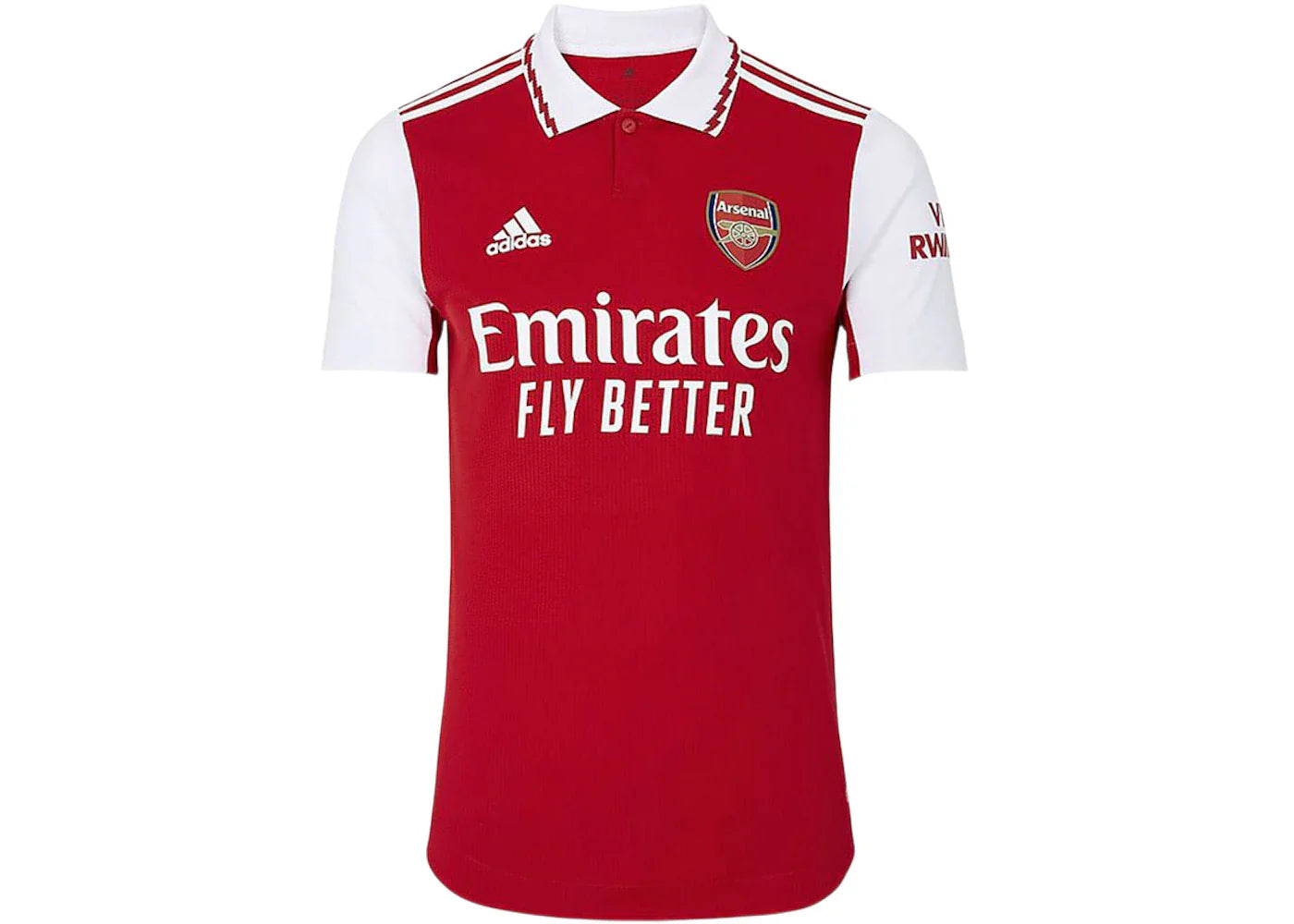 adidas Arsenal 22/23 Authentic Home Shirt Shirt Red/White