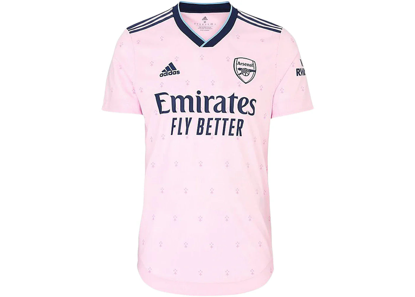 adidas Arsenal 22/23 Authentic Third Shirt Shirt Pink