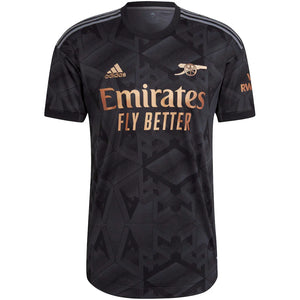 adidas Arsenal 22/23 Away Authentic Jersey Black