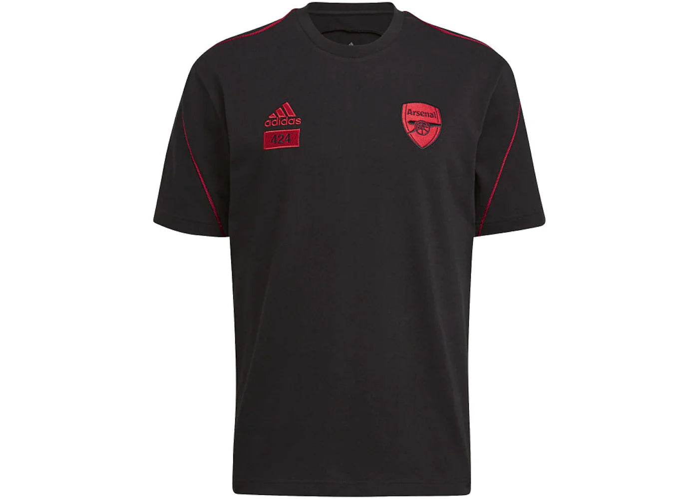adidas Arsenal FC x 424 Tee Black