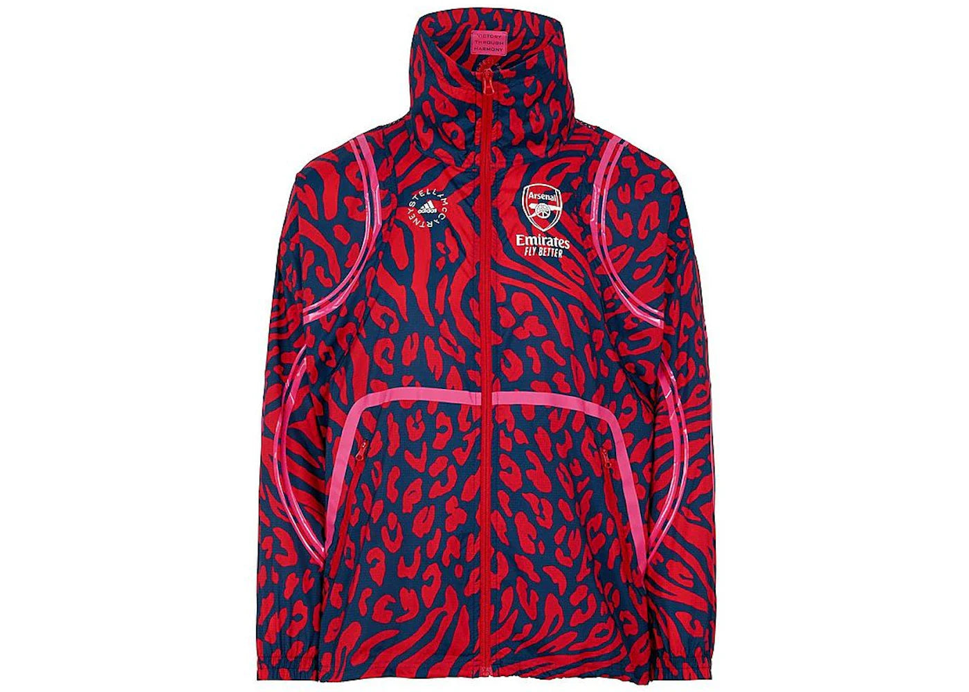 adidas Arsenal by Stella McCartney Woven Jacket Red/Blue