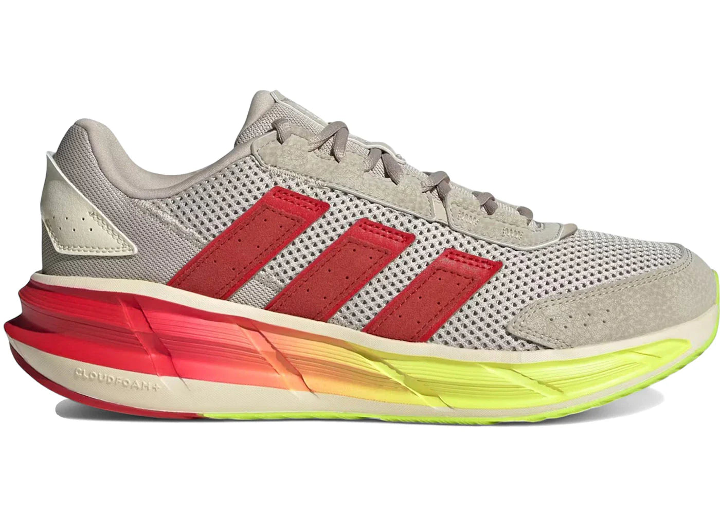 adidas Astrastar Beige Better Scarlet Lucid Lemon