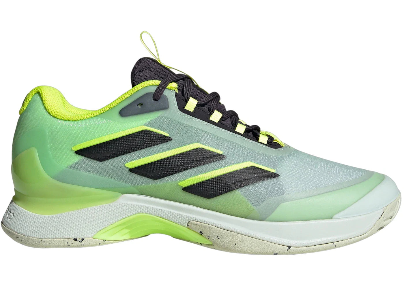 adidas Avacourt 2 Green Spark Core Black Lucid Lemon (Women's)