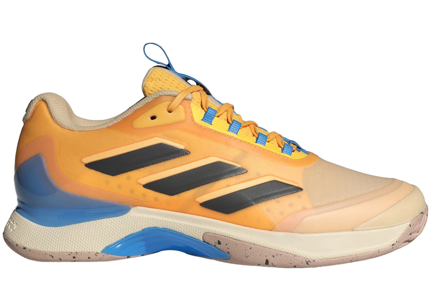 adidas Avacourt 2 Semi Spark Core Black Blue Burst (Women's)