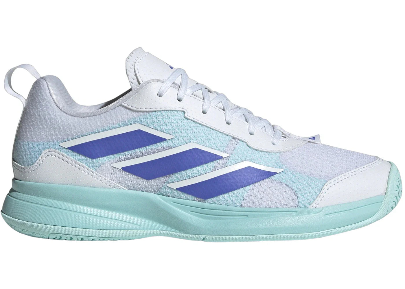 adidas Avaflash Low Cloud White Cobalt Blue Semi Flash Aqua (Women's)