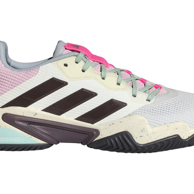 adidas Barricade 13 Crystal White Aurora Met. Semi Green Spark
