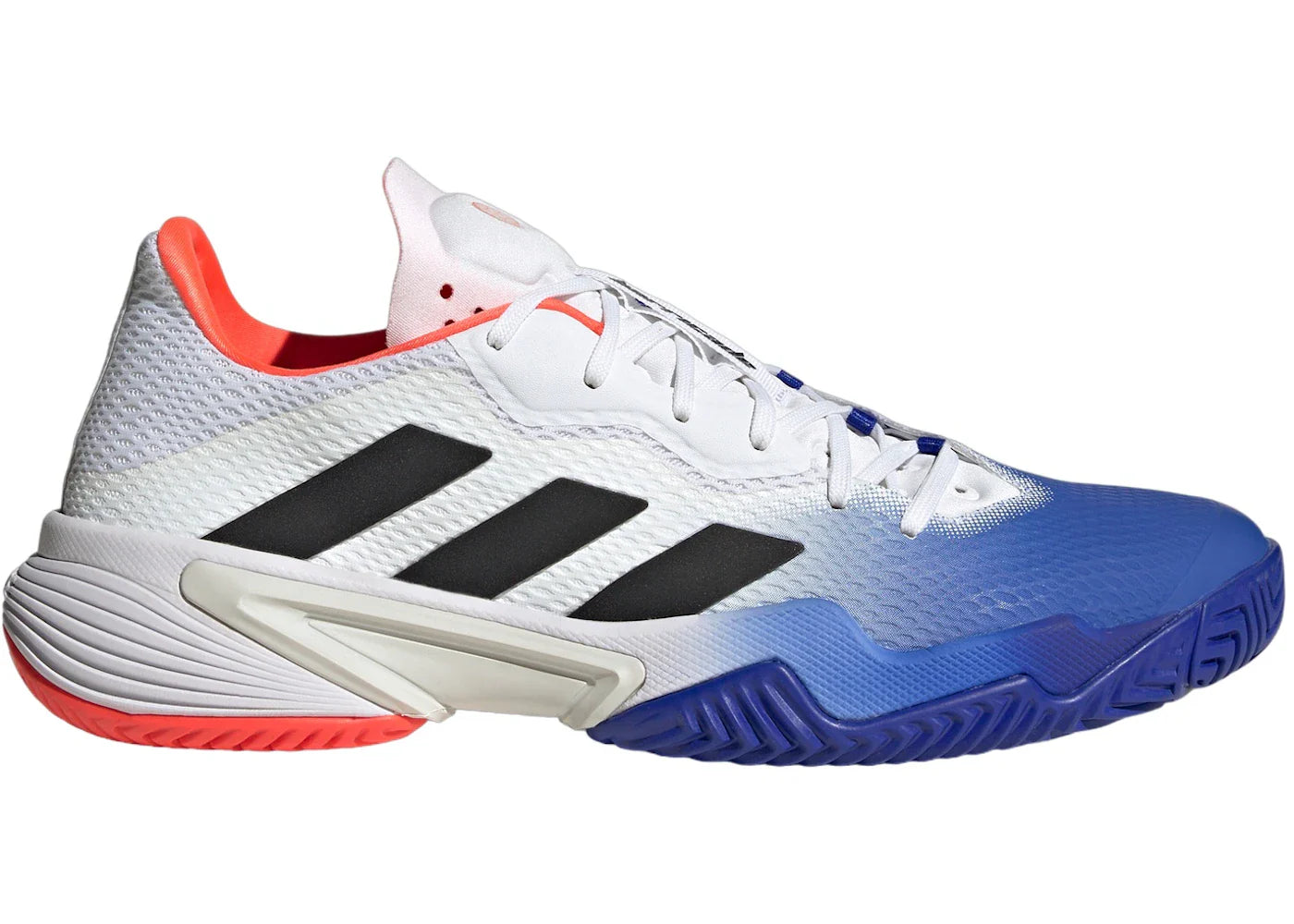 adidas Barricade Lucid Blue Core Black Solar Red