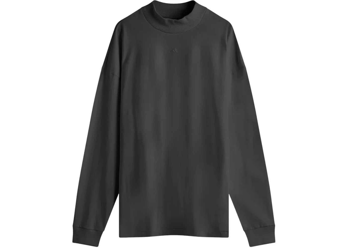 adidas Basketball Long-Sleeve T-shirt Black/Red