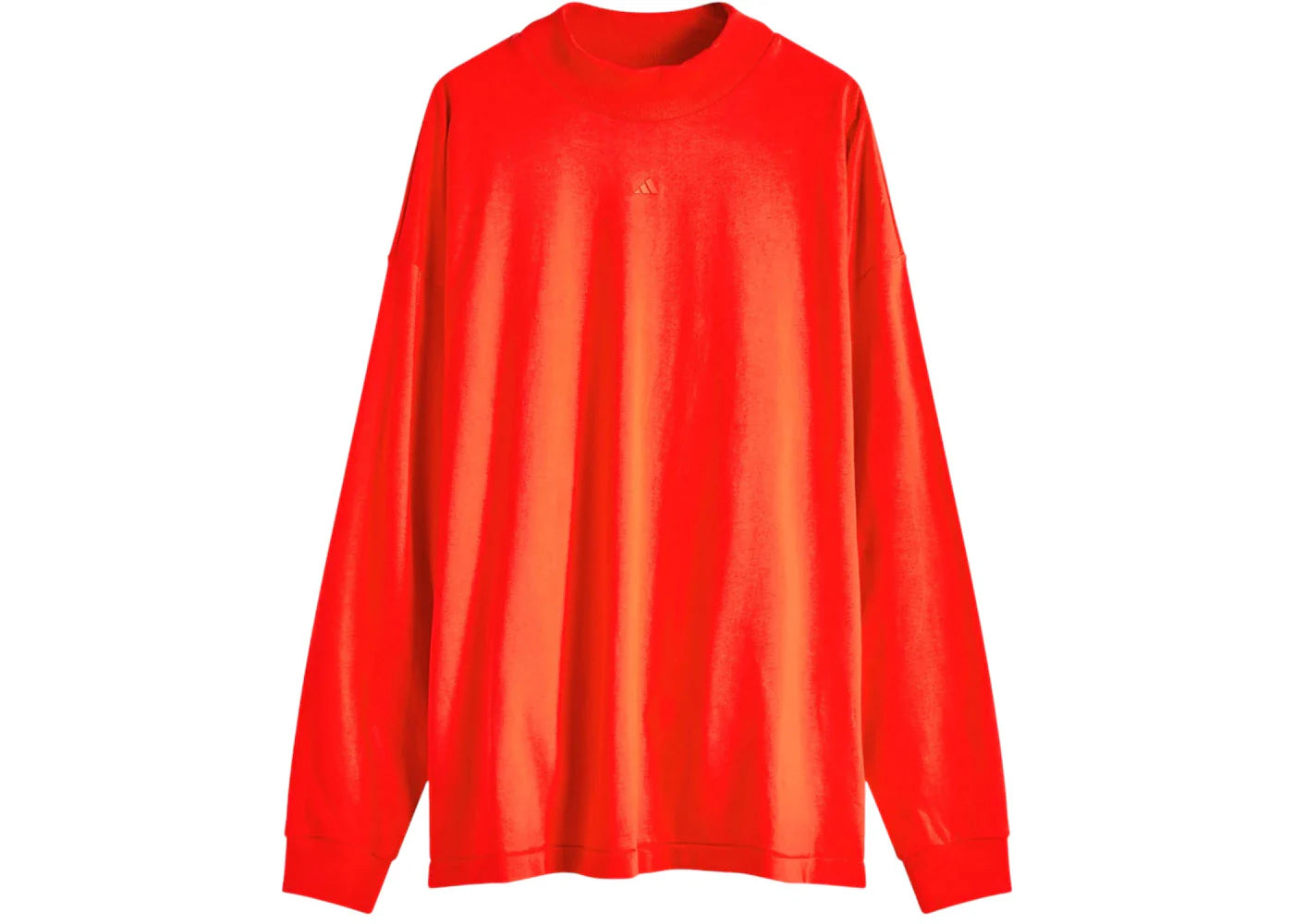 adidas Basketball Long-Sleeve T-shirt Red/Black