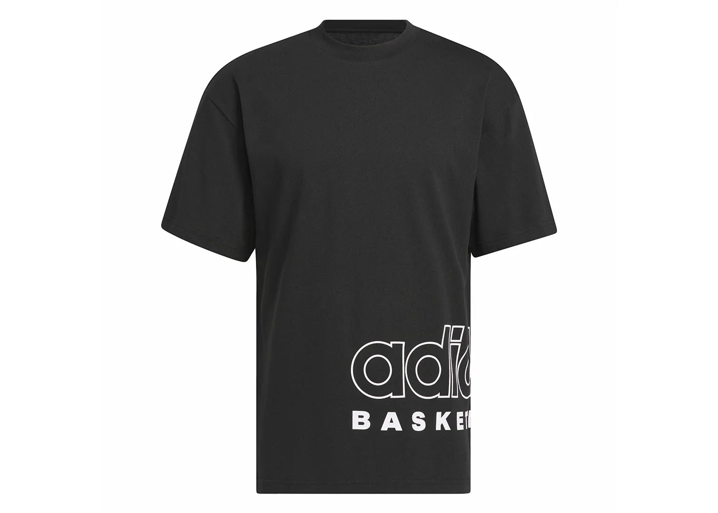 adidas Basketball Select Tee Black