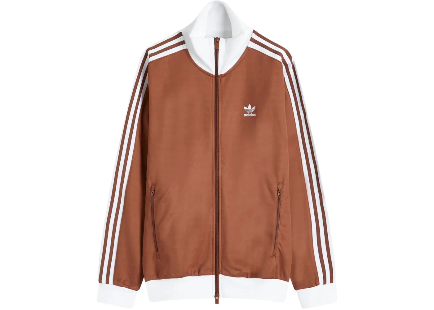 adidas Beckenbauer Track Top Preloved Brown
