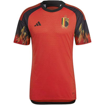 adidas Belgium 2022 Authentic Home Jersey Red