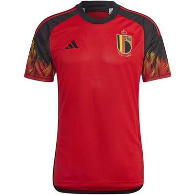 adidas Belgium 2022 Stadium Home Jersey Red