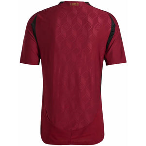 adidas Belgium 2024 Home Authentic Jersey Team Coll Burgundy