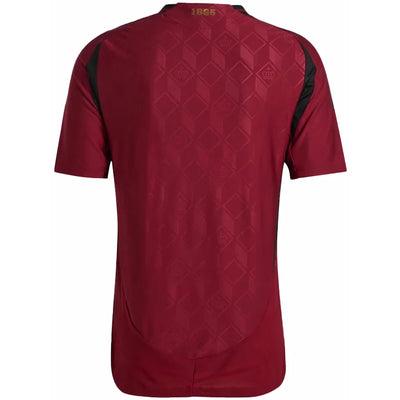 adidas Belgium 2024 Home Authentic Jersey Team Coll Burgundy