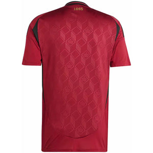 adidas Belgium 24 Home Jersey Team Coll Burgundy