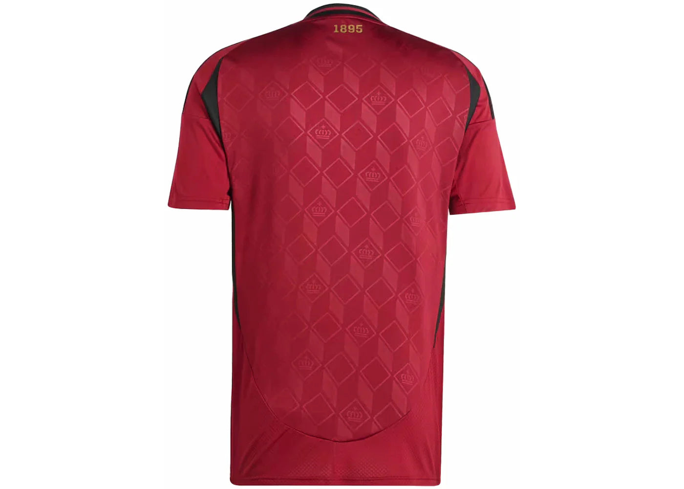 adidas Belgium 24 Home Jersey Team Coll Burgundy