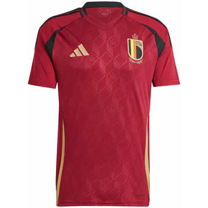 adidas Belgium 24 Home Jersey Team Coll Burgundy