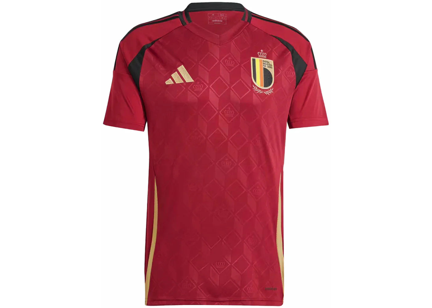 adidas Belgium 24 Home Jersey Team Coll Burgundy