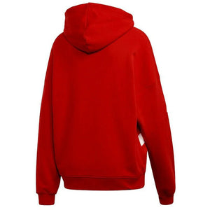 adidas Big Trifoil Pullover Hoodie Red/White