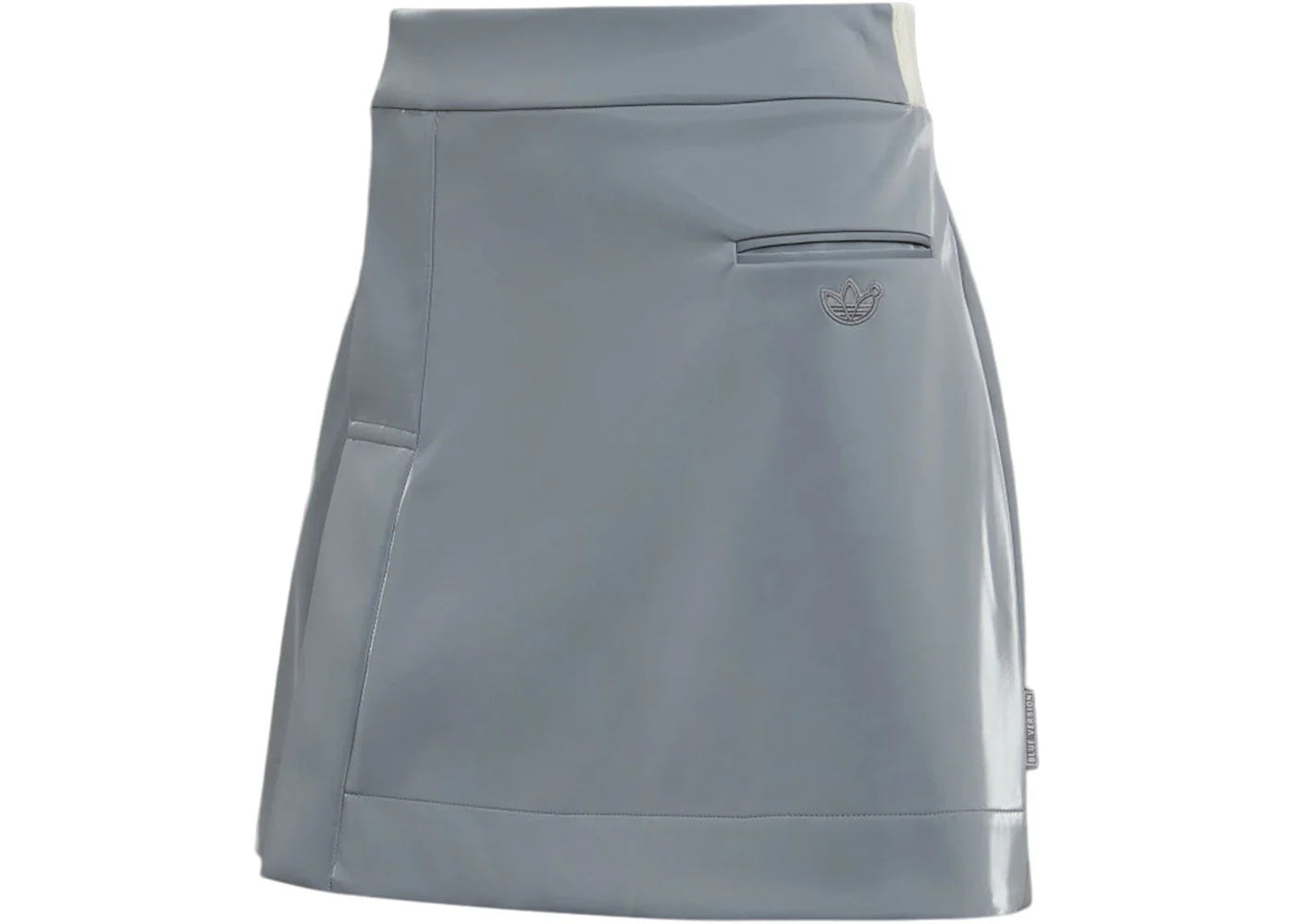 adidas Blue Version High Shine Skirt Blue