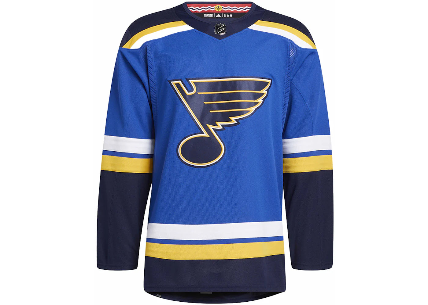 adidas Blues Home Authentic Jersey St Louis Royal
