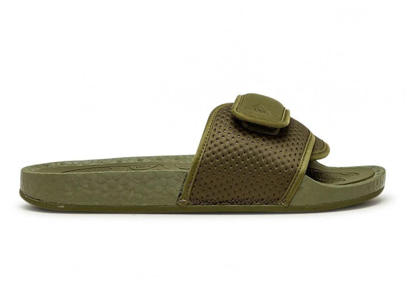 adidas Boost Slide Pharrell Olive Cargo