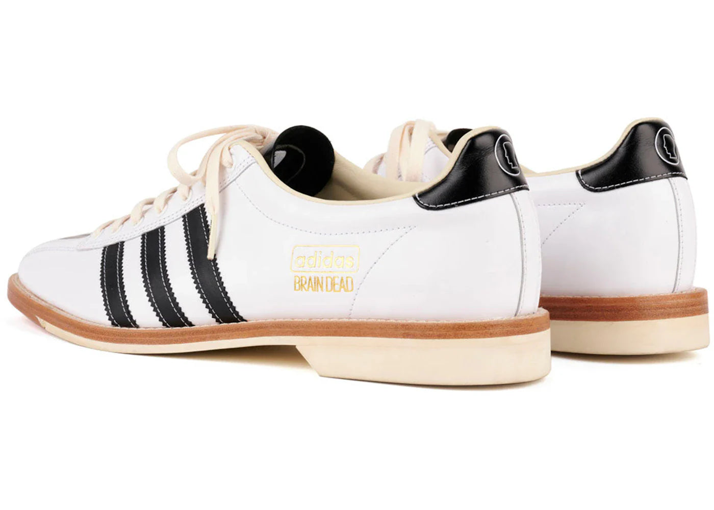 adidas Bowling Shoe Brain Dead White