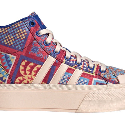 adidas Bravada 2.0 Platform Mid Bliss Orange Bold Blue (Women's)
