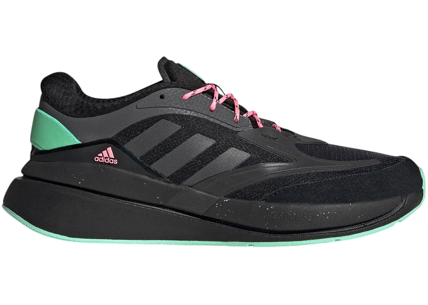 adidas Brevard Core Black Carbon Pulse Mint (Women's)