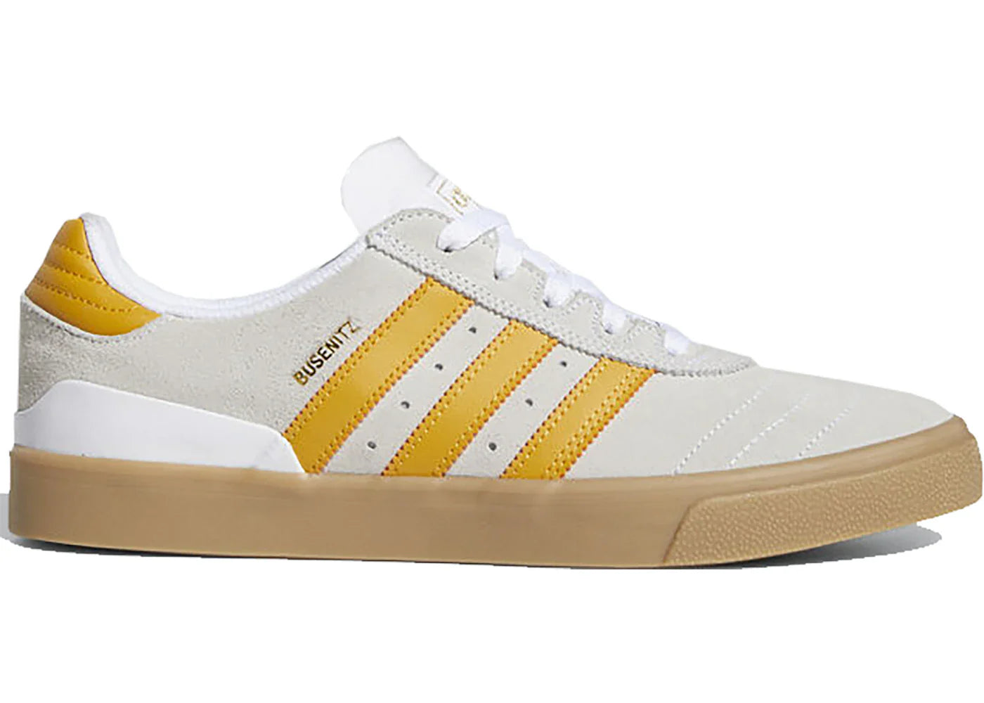 adidas Busenitz Vulc Cloud White Yellow Gum