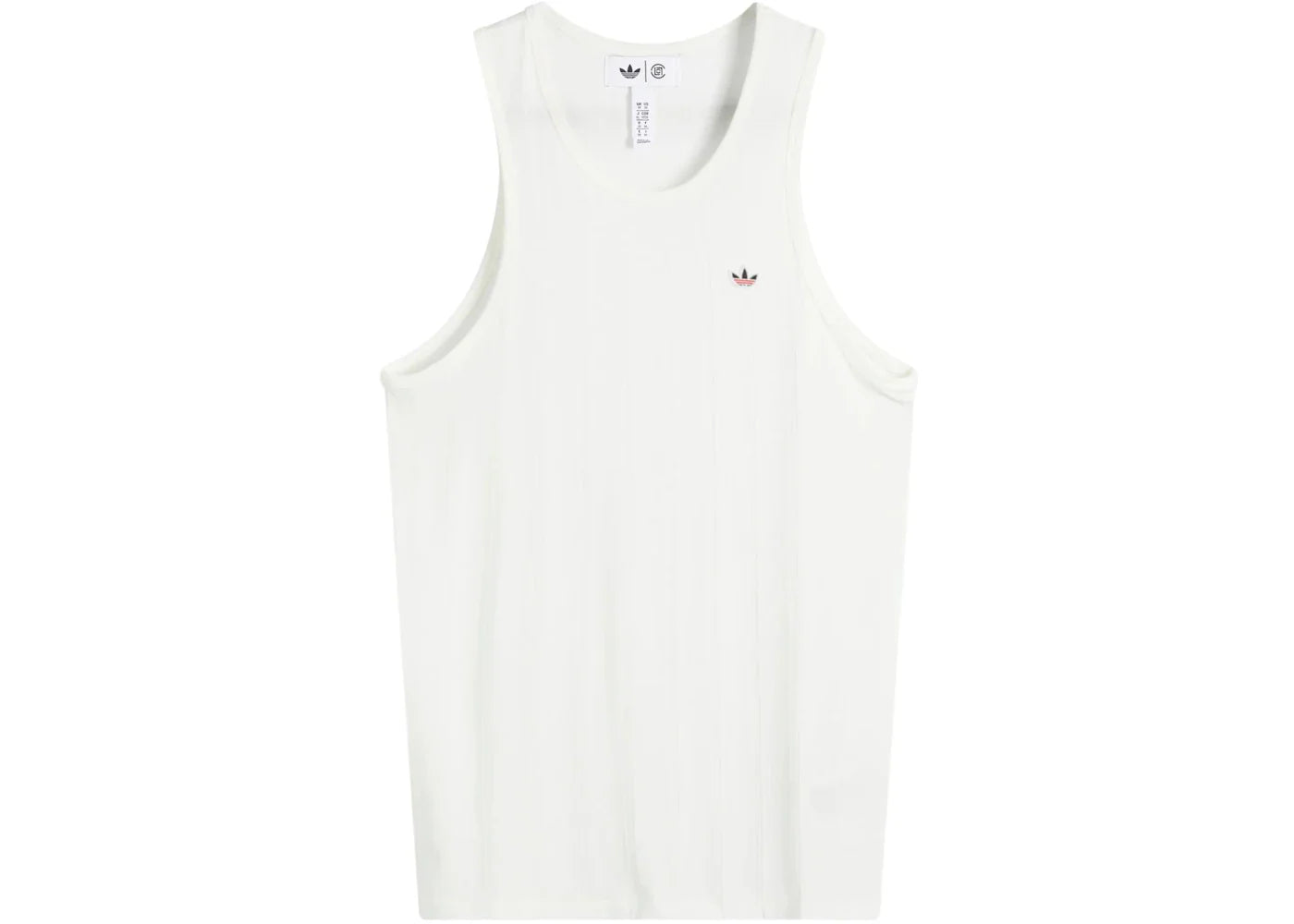 adidas CLOT by EC Ribbed Tank Core White