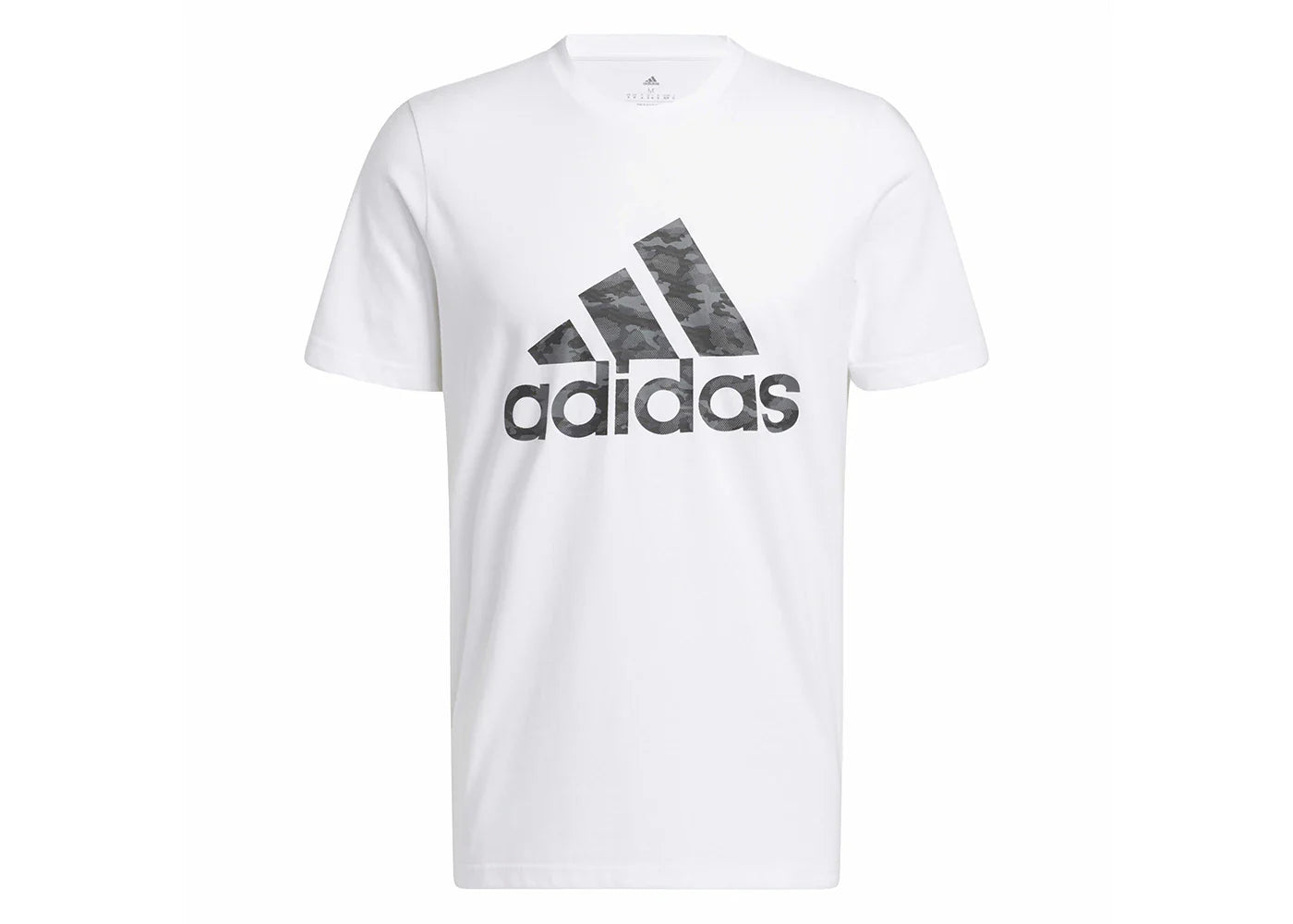 adidas Camo Short Sleeve Tee White