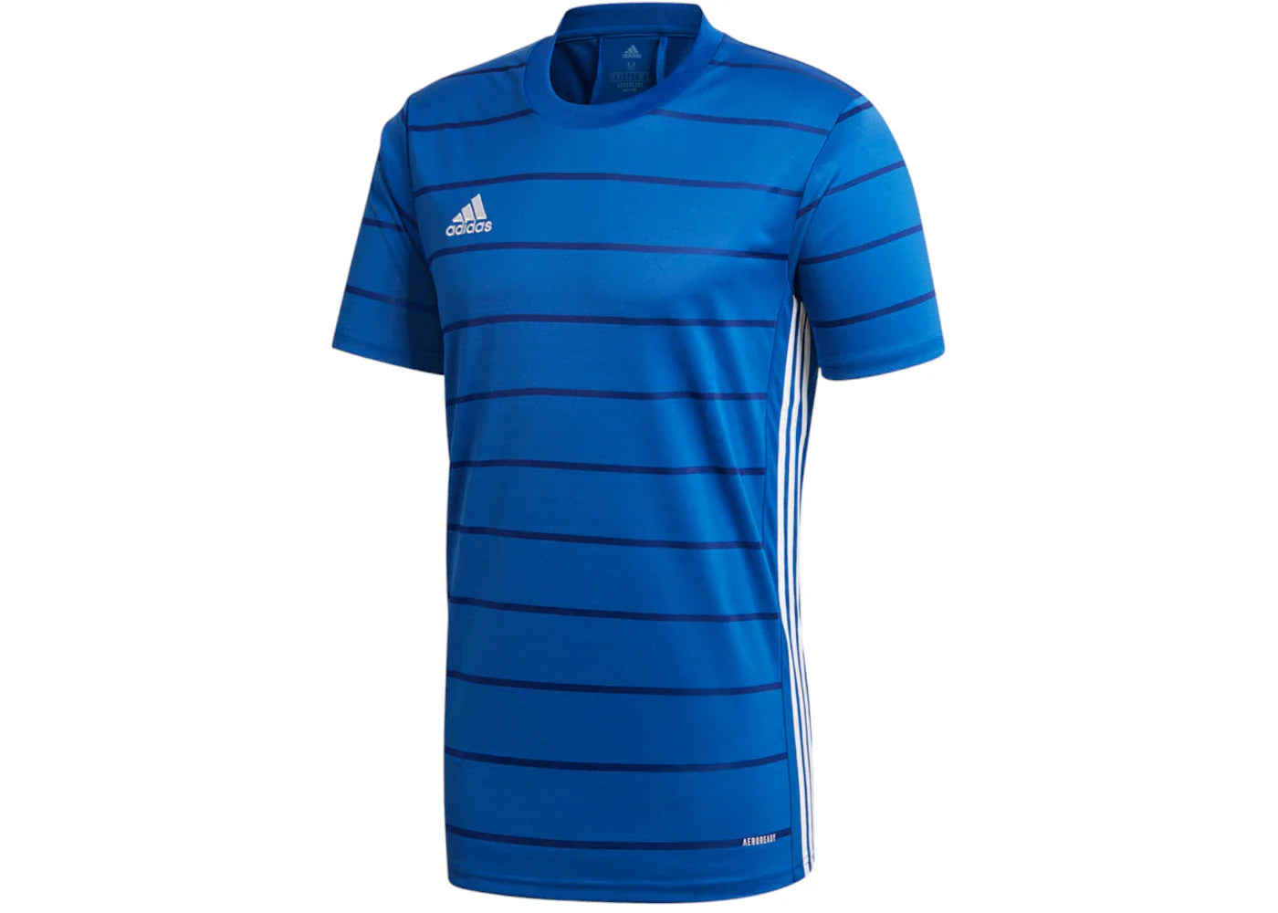 adidas Campeon 21 Crew Neck Short Sleeve Jersey Royal Blue