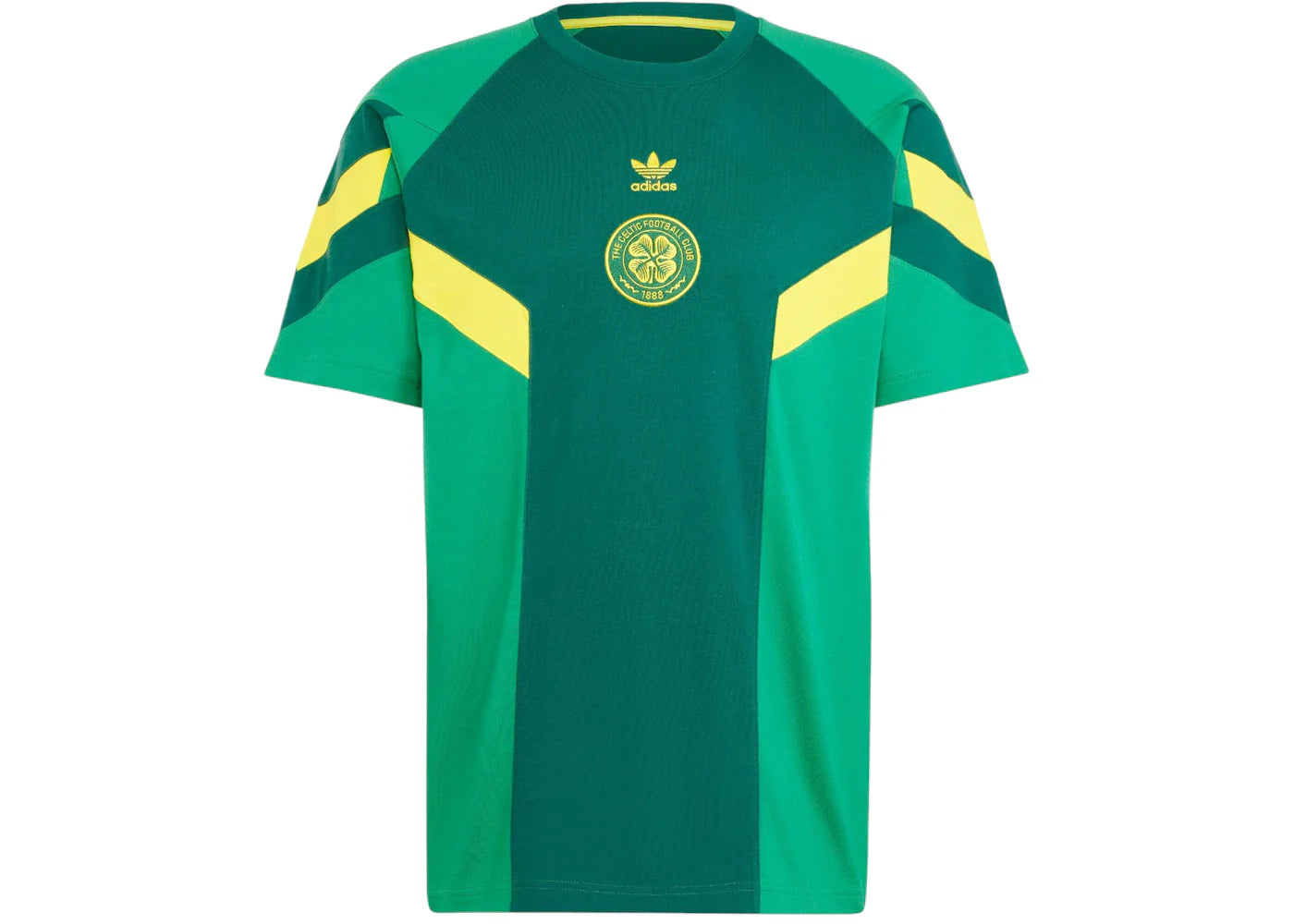 adidas Celtic FC T-Shirt Team Dark Green/Team Green