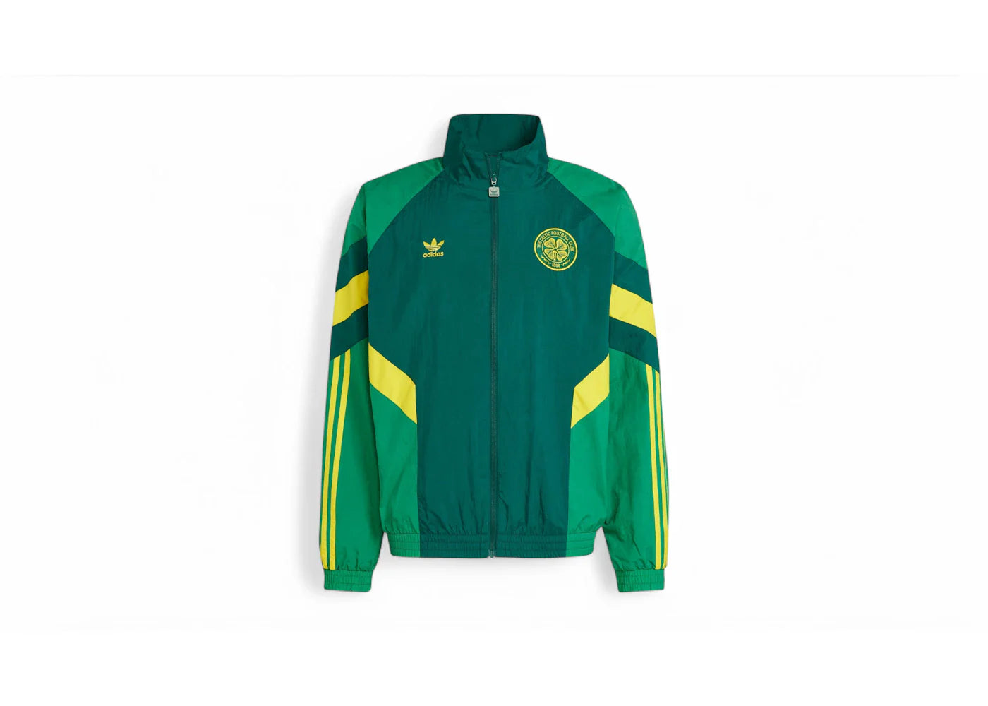 adidas Celtic FC Track Top Team Green/Team Dark Green