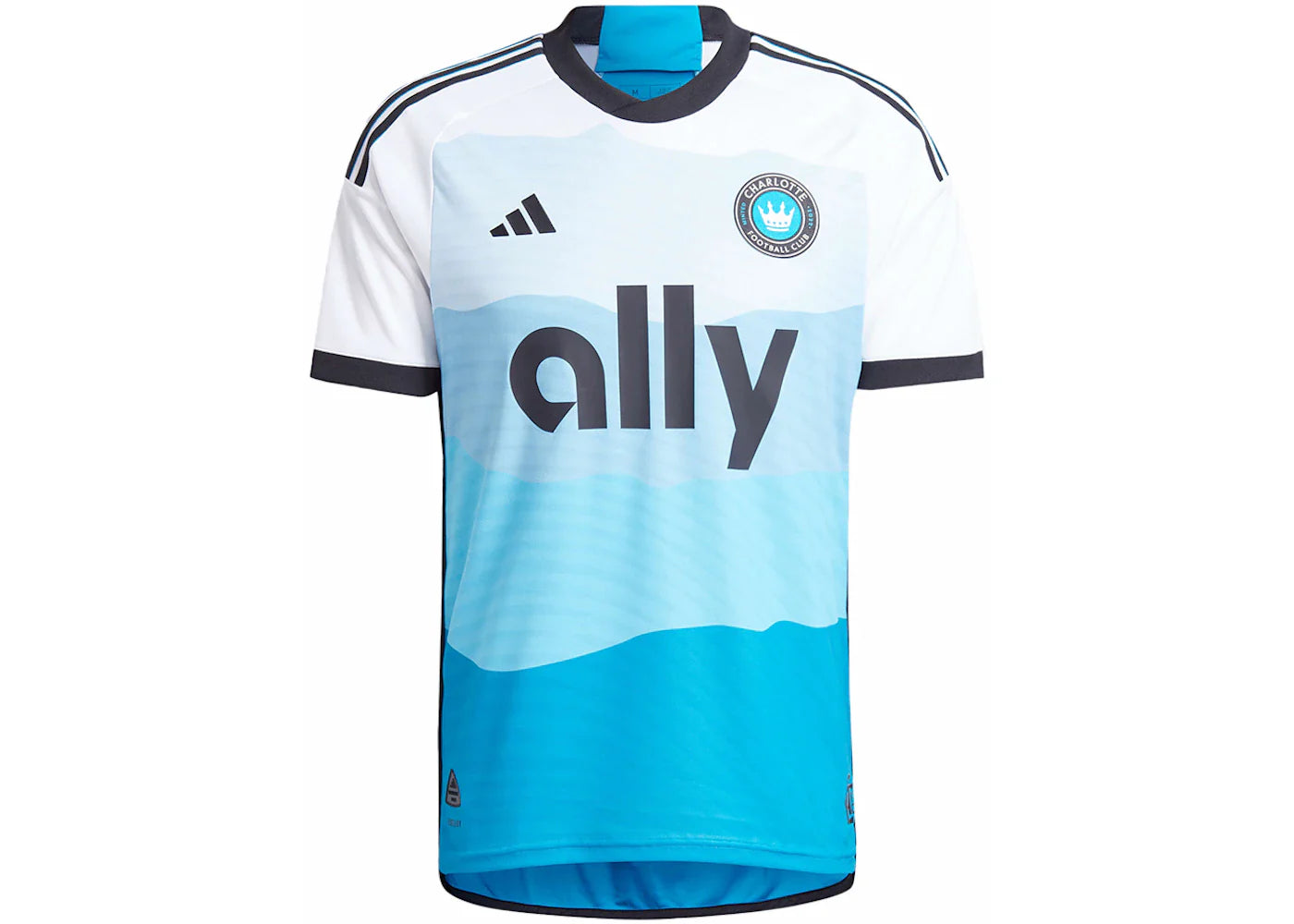 adidas Charlotte FC 24/25 Home Authentic Jersey Sharp Blue/White