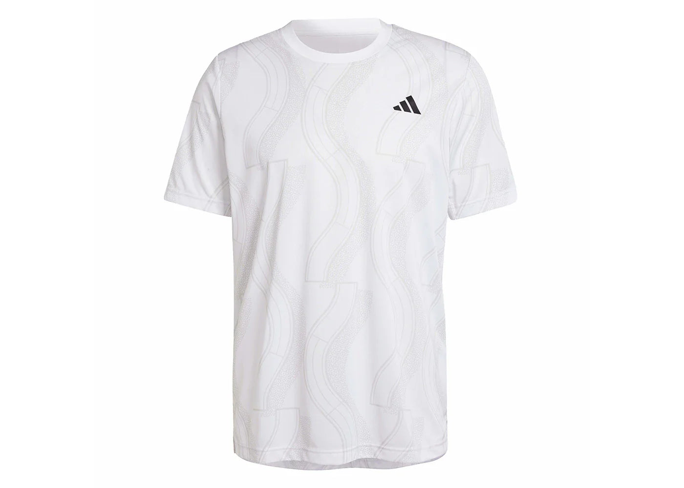 adidas Club Tennis Graphic Tee White/Grey One