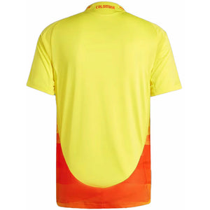 adidas Colombia 2024 Home Authentic Jersey Impact Yellow