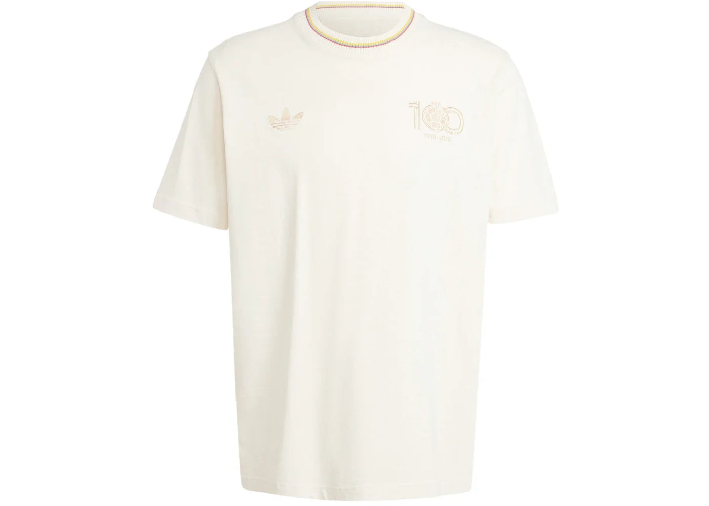 adidas Colombia Anniversary T-Shirt Chalk White