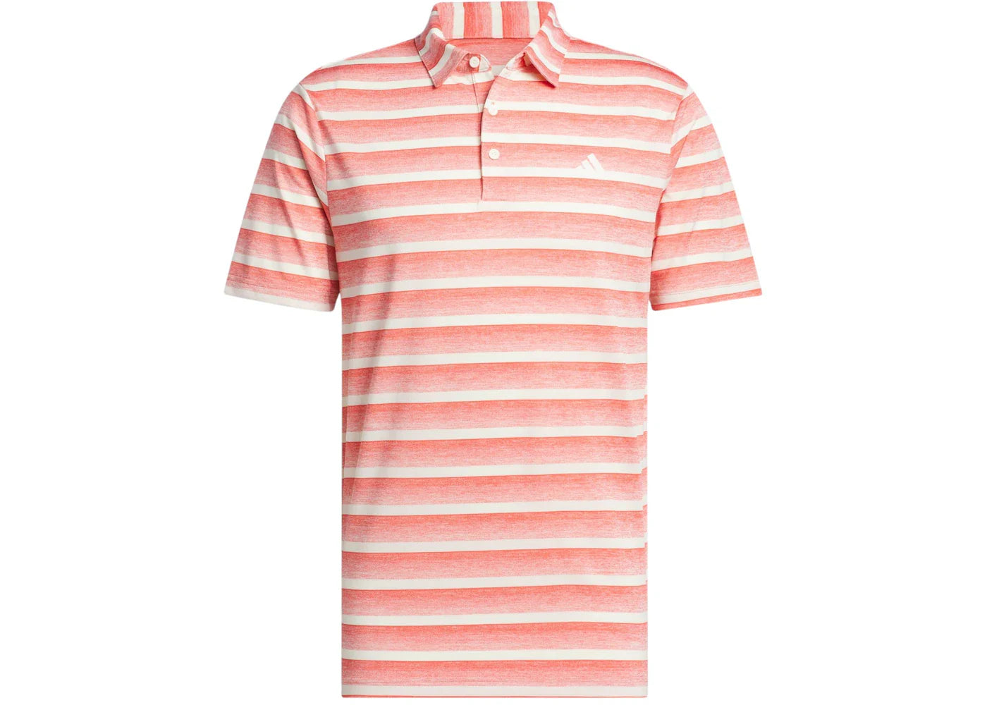 adidas Color Striped Polo Shirt Preloved Scarlet/Ivory