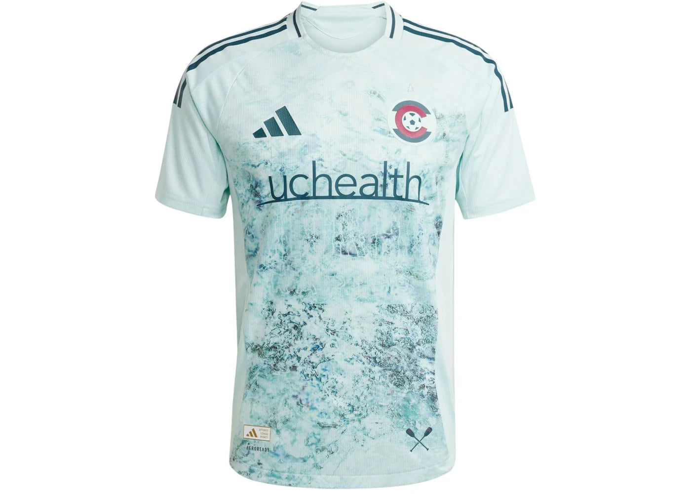 adidas Colorado Rapids 25/26 Away Authentic Jersey Halo Mint