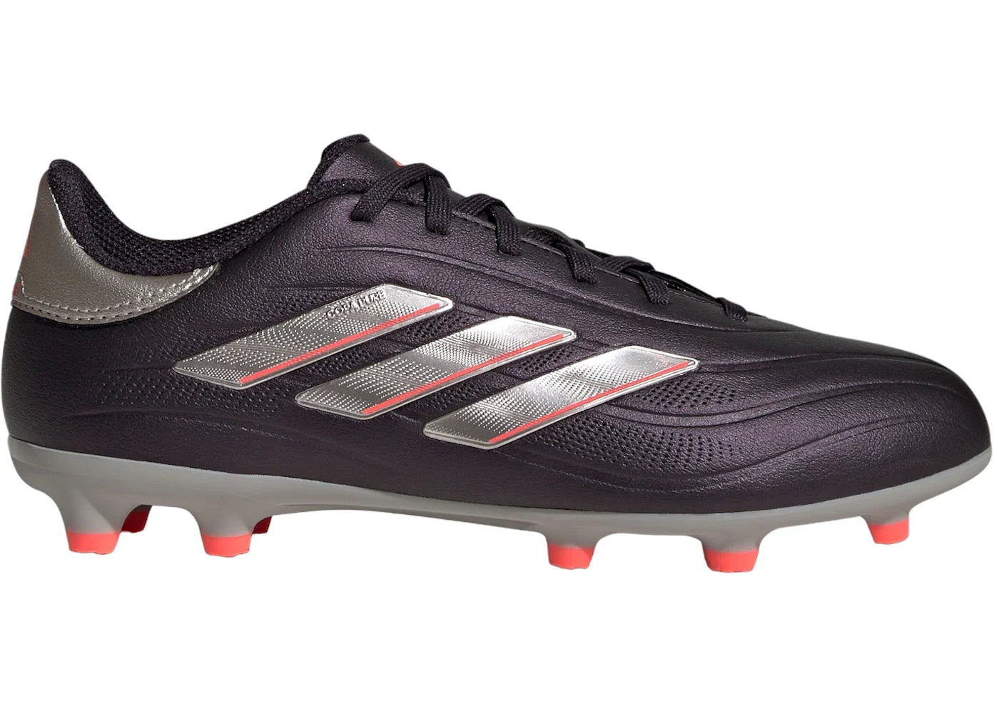 adidas Copa Pure 2 League FG Aurora Black Platinum Metallic Turbo (GS)