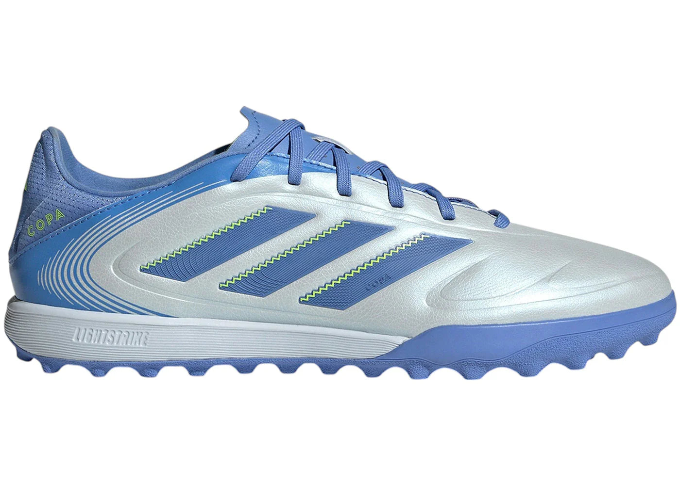 adidas Copa Pure 3 League Turf Halo Blue Blue Fusion Lucid Lemon