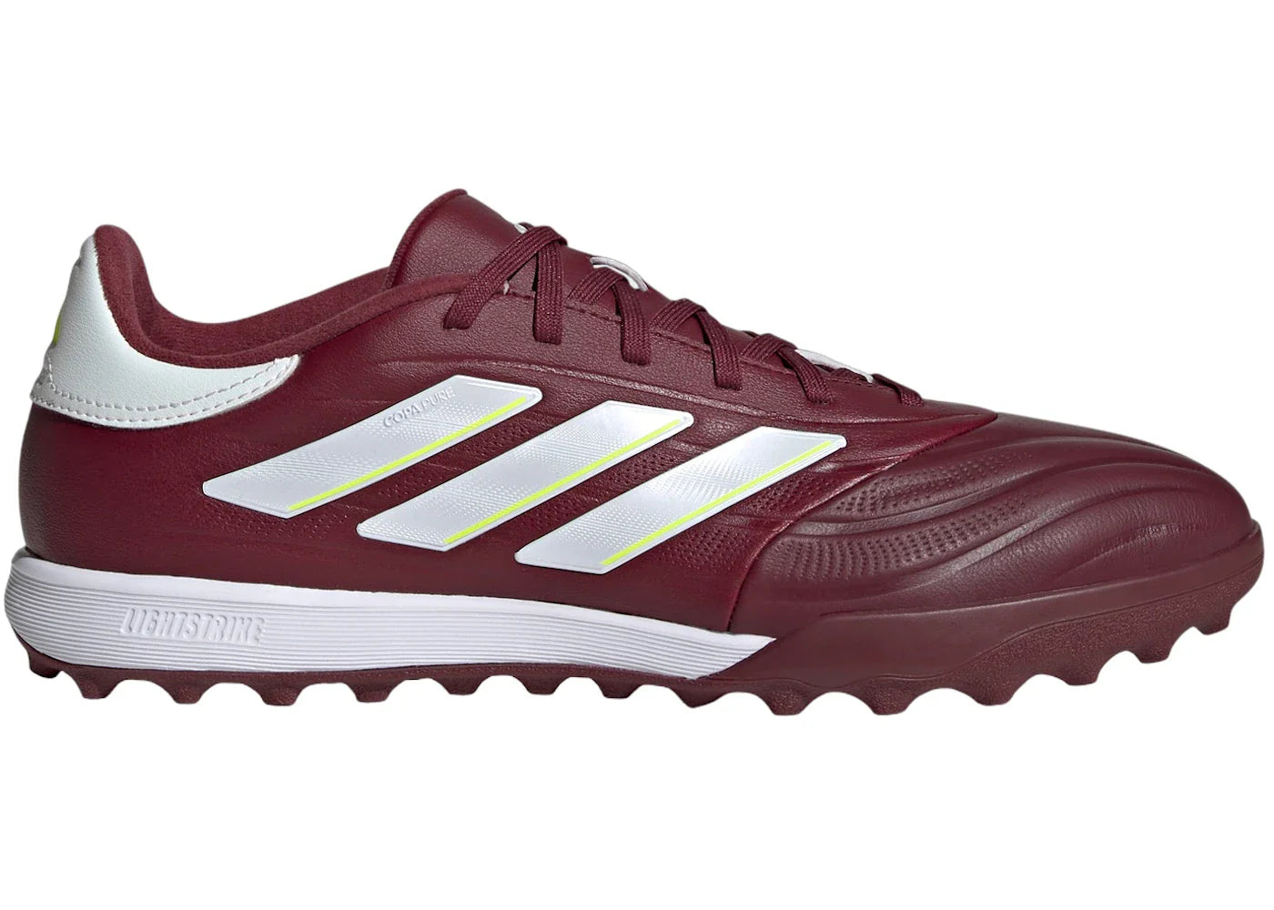 adidas Copa Pure II League Turf Shadow Red Cloud White Team Solar Yellow