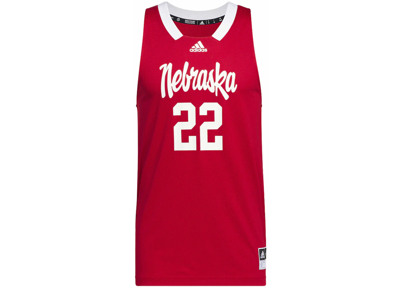 adidas Cornhuskers Swingman Jersey Team Power Red/White