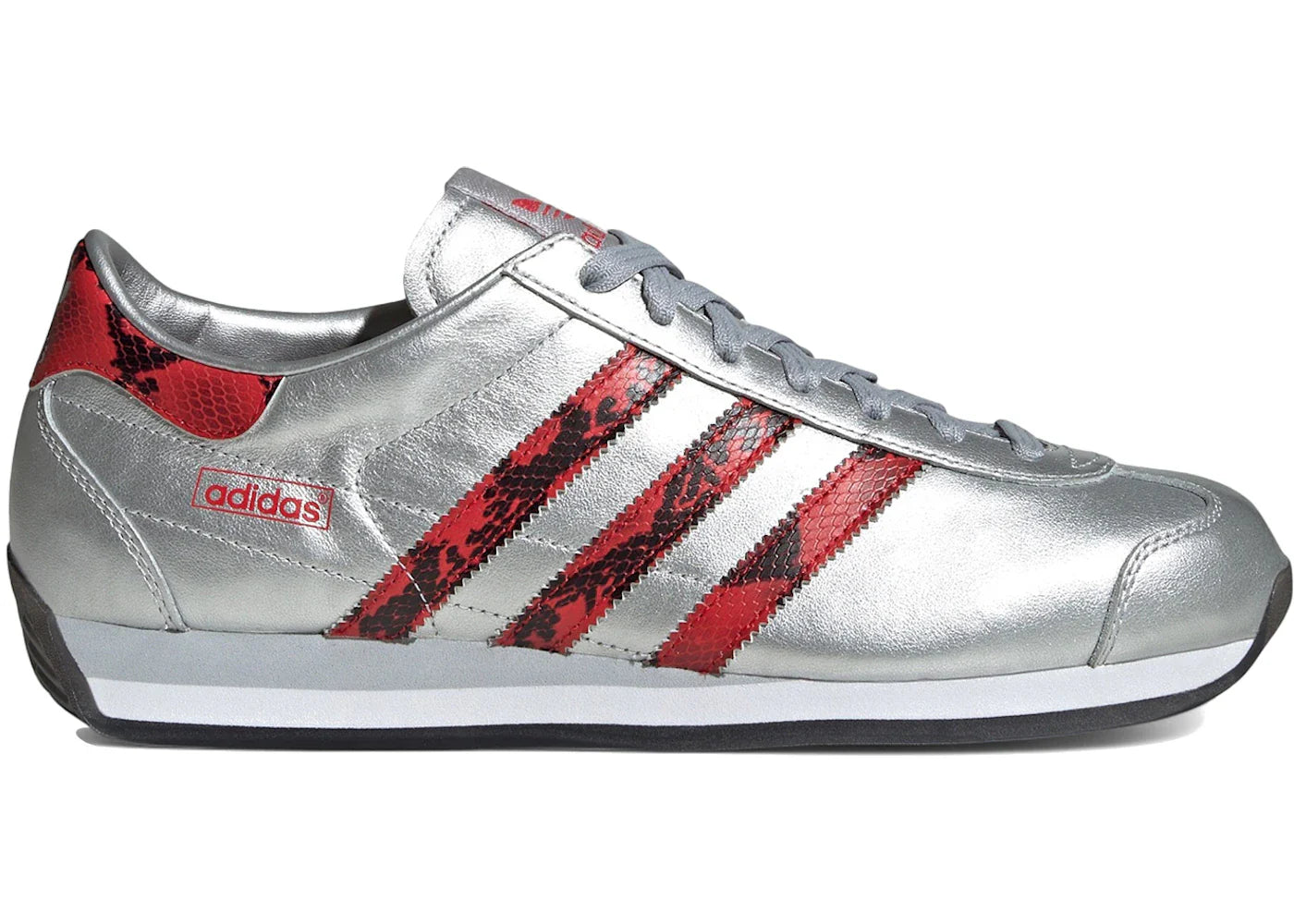 adidas Country Japan Silver Metallic Better Scarlet Core Black