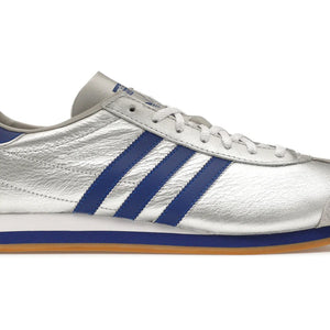 adidas Country OG Matte Silver Bright Blue Cloud White