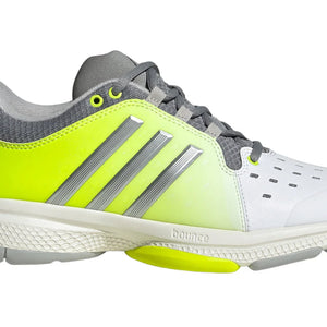 adidas Court Pickleball Cloud White Silver Metallic Lucid Lemon (Women's)